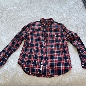 Five four button down lightweight flannel